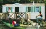 Camping Frankrijk Dordogne : Location de mobil-home 2 chambres avec terrasse dans le Périgord